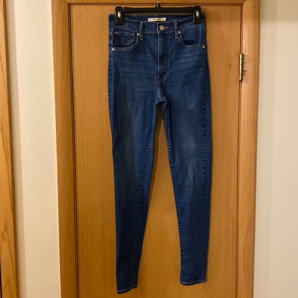 Levi's Women's High Rise Jeans - Dark Blue